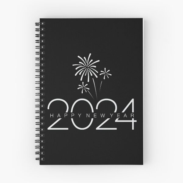 Item preview, 2024 Happy New Year Celebration Typography Design - Festive Holiday Art designed and sold by Gayan-Art.