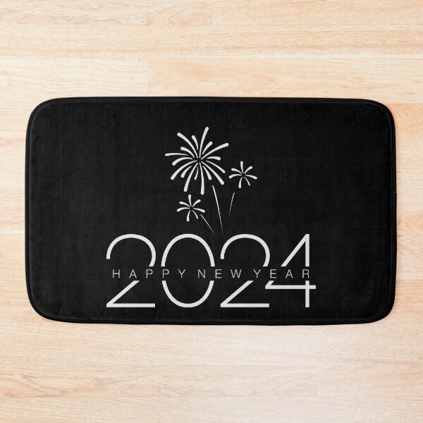 Item preview, 2024 Happy New Year Celebration Typography Design - Festive Holiday Art designed and sold by Gayan-Art.