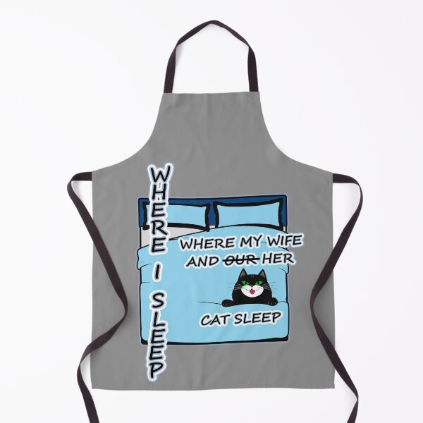 Artikelvorschau, Lustige Schlafarrangements für Katzen im Eheleben Wessen Katze ist das? 1 von 2 entworfen und verkauft von Beachy.
