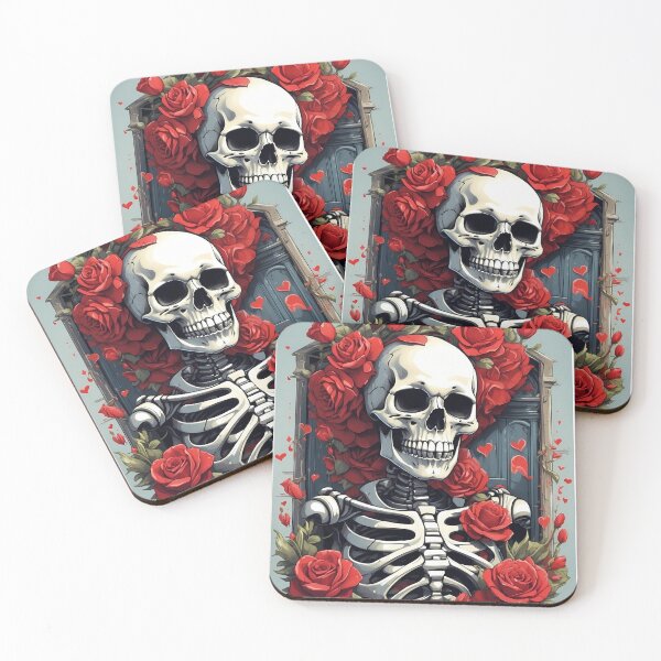 Item preview, Skull With Roses designed and sold by wplamkung.