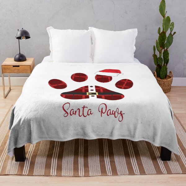 Item preview, Santa paws. Merry Christmas. Paws prints dog. Love dogs designed and sold by Anastasiia Yurevych.