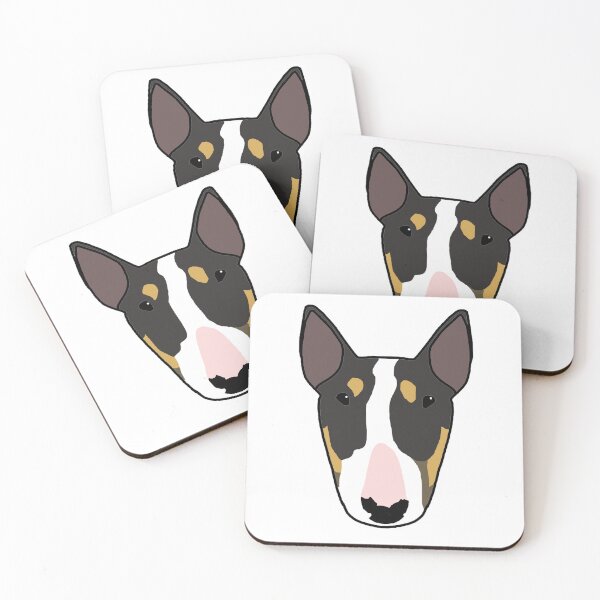 Item preview, Stevie The Bull Terrier designed and sold by emilydevineart.