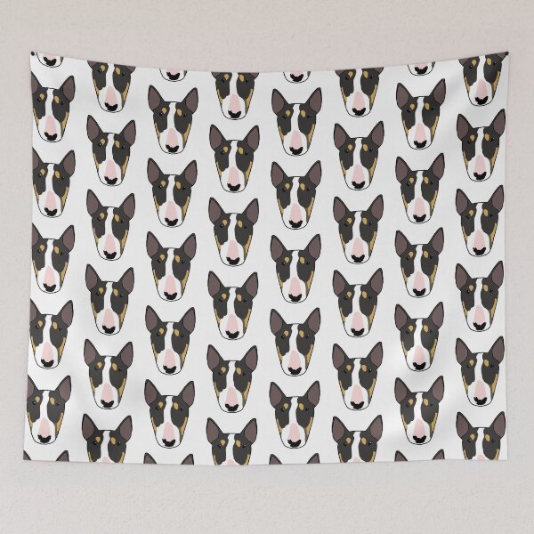 Item preview, Stevie The Bull Terrier designed and sold by emilydevineart.
