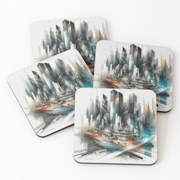 Item preview, Metropolitan Sparkle: Urban Chic designed and sold by LuminaVibe.