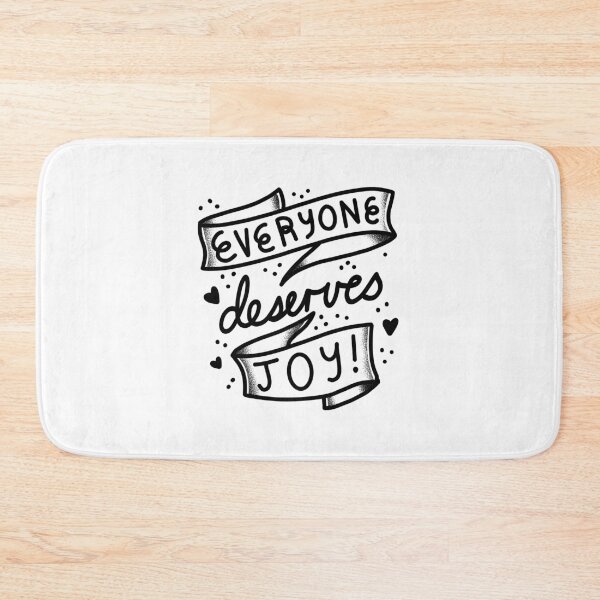 Item preview, Flash Tattoo style Everyone deserves JOY designed and sold by jazzydevil.