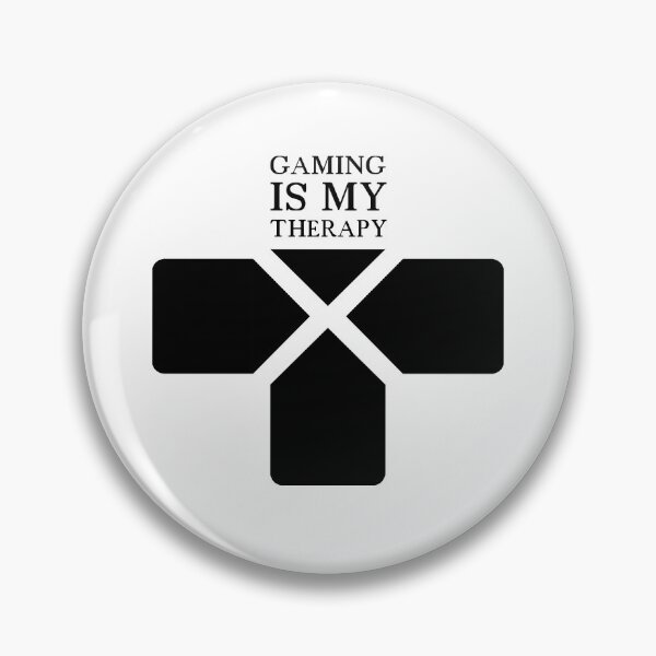 Item preview, Therapy funny gamer gaming control pad symbol graphic icon designed and sold by AndreMi.