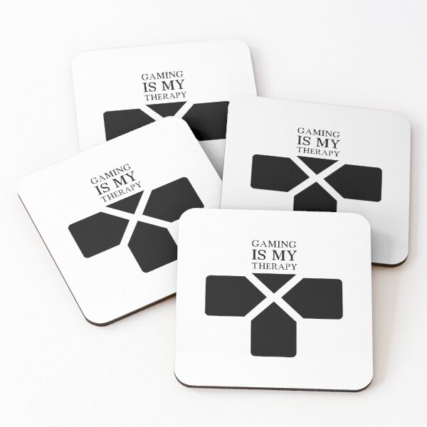 Item preview, Therapy funny gamer gaming control pad symbol graphic icon designed and sold by AndreMi.