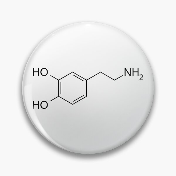 Item preview, Dopamine, the element of excitement, biology and chemistry basics designed and sold by NoetherSym.