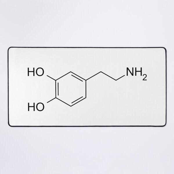 Item preview, Dopamine, the element of excitement, biology and chemistry basics designed and sold by NoetherSym.