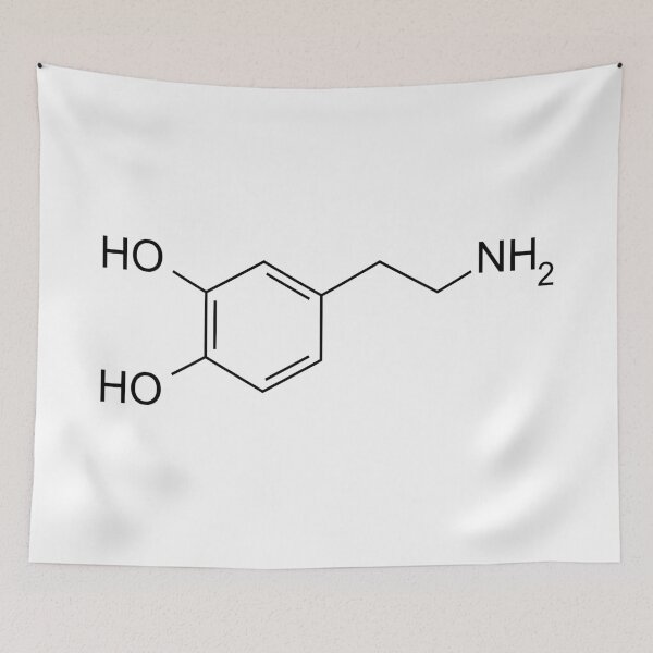 Item preview, Dopamine, the element of excitement, biology and chemistry basics designed and sold by NoetherSym.