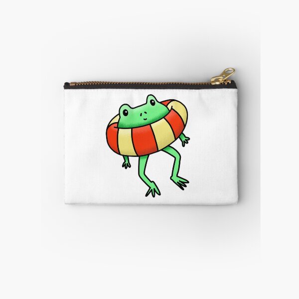 Item preview, Frog in a life preserver designed and sold by jazzydevil.