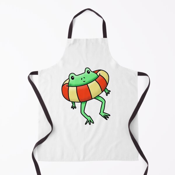 Item preview, Frog in a life preserver designed and sold by jazzydevil.
