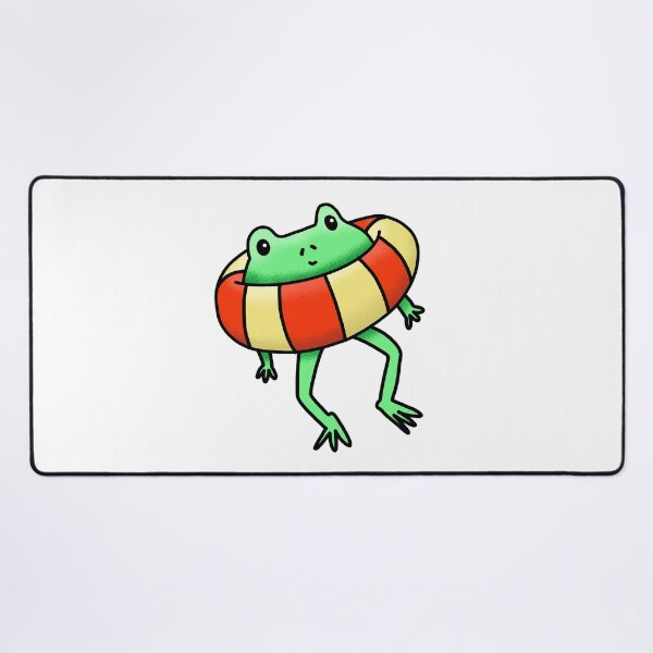 Item preview, Frog in a life preserver designed and sold by jazzydevil.