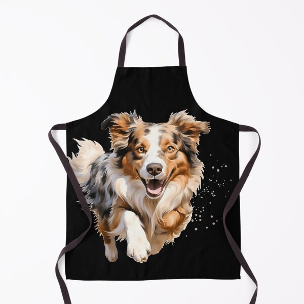 Item preview, Copy of Cute australian shepherd dog breed running illustration designed and sold by NBSStore.