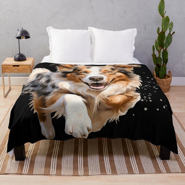 Item preview, Copy of Cute australian shepherd dog breed running illustration designed and sold by NBSStore.