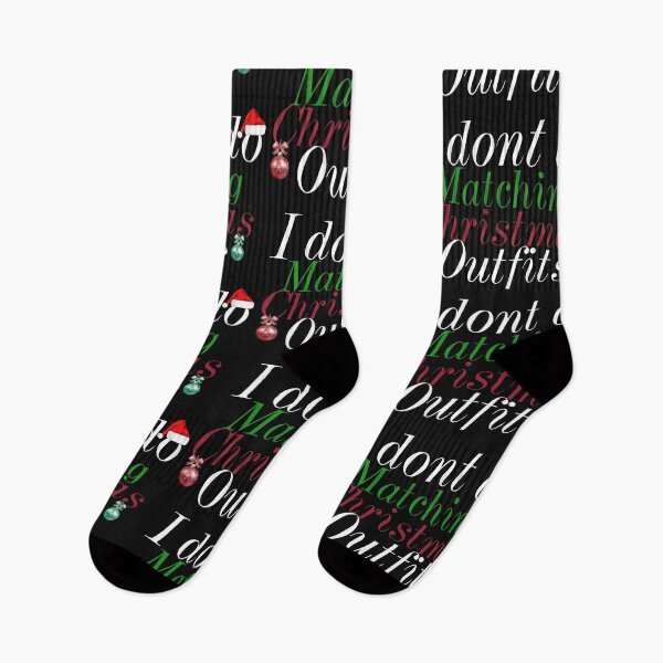 Item preview, I don't do matching christmas outfits designed and sold by leicha.