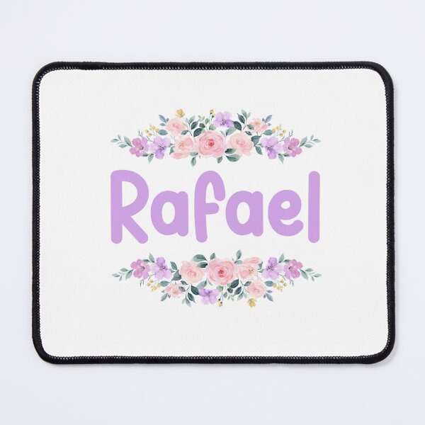 Item preview, Purple Flower Rafael Name Label designed and sold by NormadWorld.
