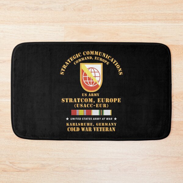 Item preview, Army - SSI, USA STRATCOM, EUR, Karlsruhe, Germany w COLD SVC X 300 designed and sold by Military Insignia Products.