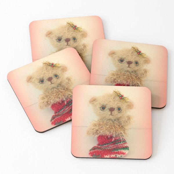 Item preview, Handmade bear from Teddy Bear Orphans, Christmas Bear Joe designed and sold by Teddy Bear Orphans .