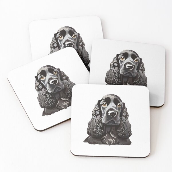 Item preview, black cockerspaniel designed and sold by bodhijaxi.
