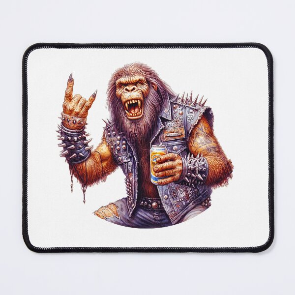 Item preview, Heavy metal primates designed and sold by The-Wild-Side.