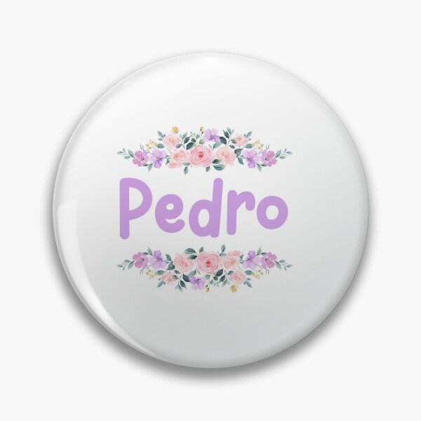 Item preview, Purple Flower Pedro Name Label designed and sold by NormadWorld.