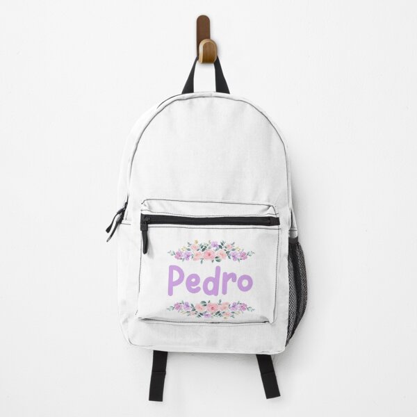 Item preview, Purple Flower Pedro Name Label designed and sold by NormadWorld.