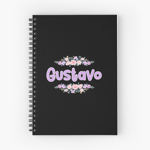 Item preview, Purple Flower Gustavo Name Label (Black) designed and sold by NormadWorld.
