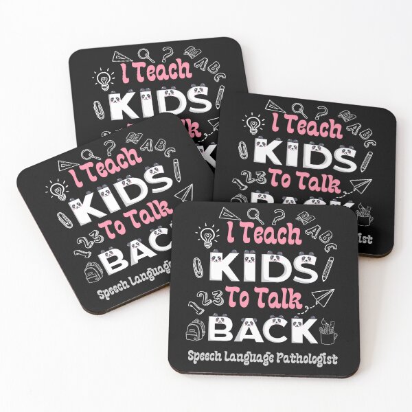 Item preview, I Teach Kids To Talk Back-Speech Language Pathologist  designed and sold by dooddles.