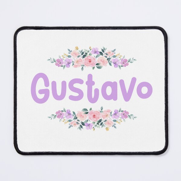 Item preview, Purple Flower Gustavo Name Label designed and sold by NormadWorld.