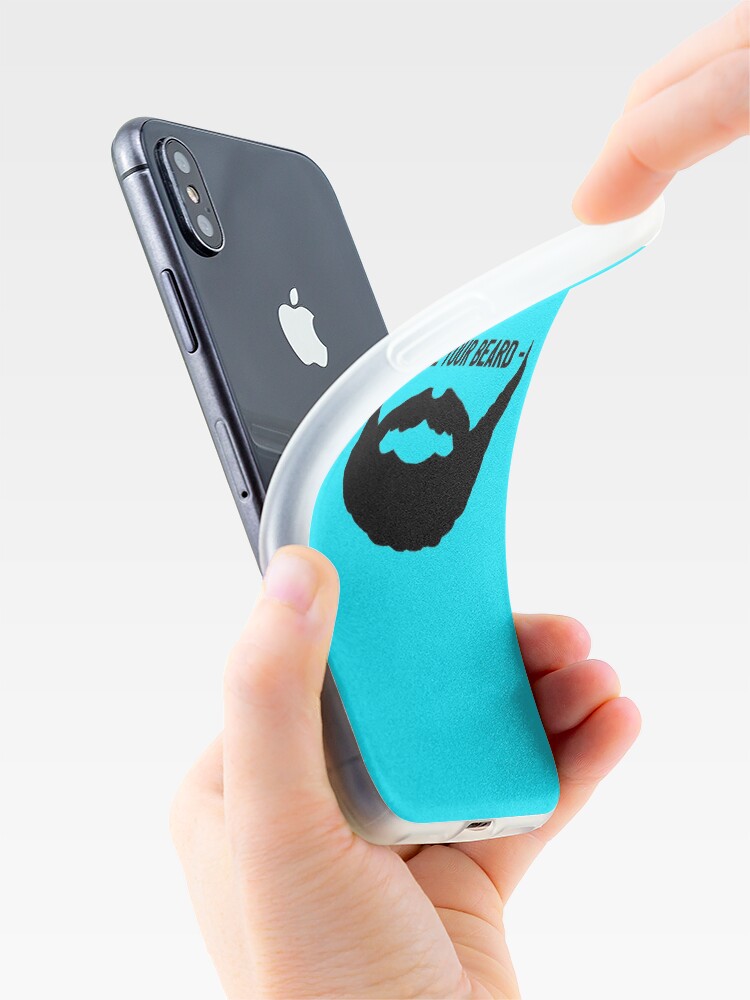 Alternate view of I Like Your Beard iPhone Case & Cover
