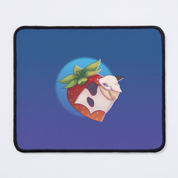Item preview, White Fruit Bat Strawberry Feast designed and sold by kyriqin.