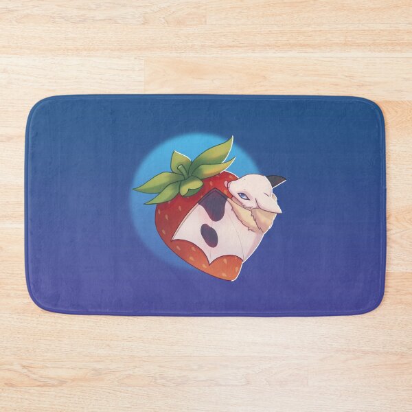 Item preview, White Fruit Bat Strawberry Feast designed and sold by kyriqin.