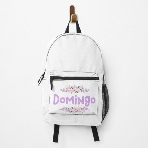 Item preview, Purple Flower Domingo Name Label designed and sold by NormadWorld.