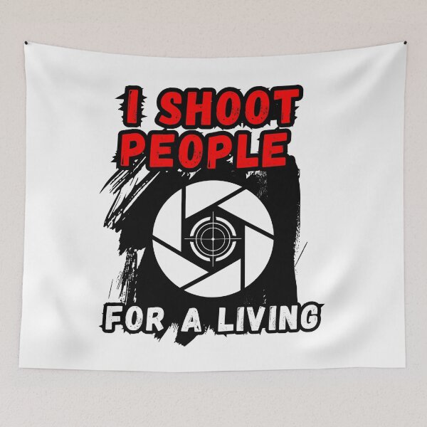 Item preview, I shoot people for a living photographer designed and sold by SkyEditor.