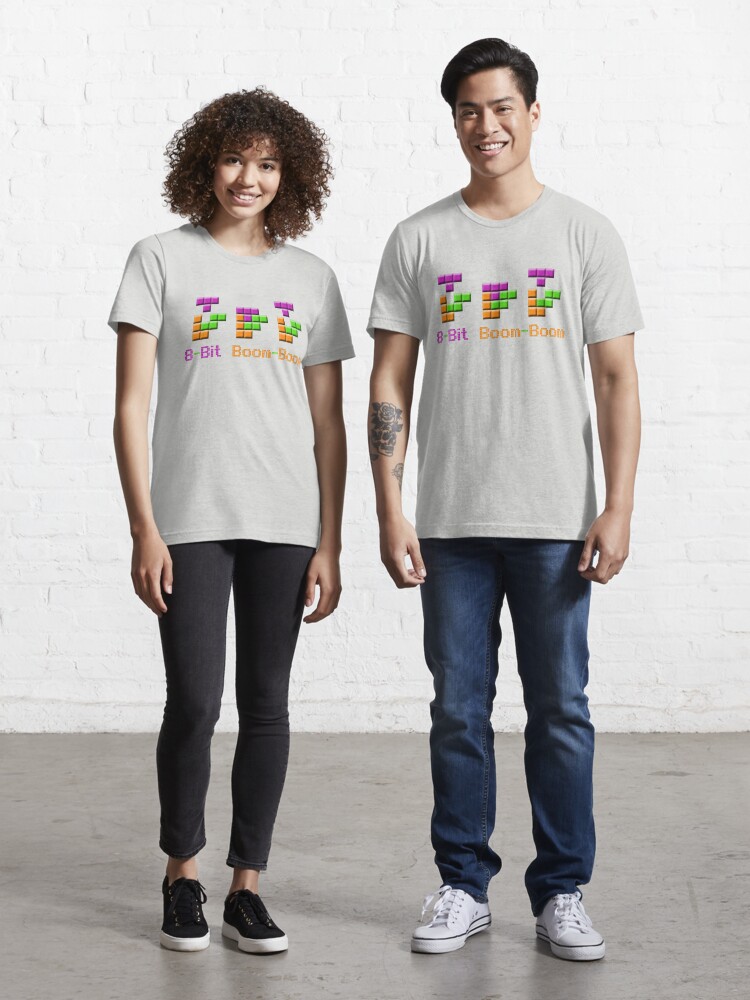 Thumbnail 1 of 7, Essential T-Shirt, 8-bit Boom Boom designed and sold by choustore.