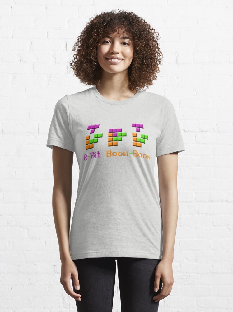 Thumbnail 6 of 7, Essential T-Shirt, 8-bit Boom Boom designed and sold by choustore.
