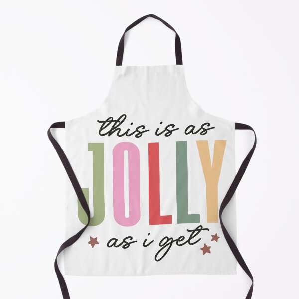 Item preview, This is as Jolly as I get, christmas quotes designed and sold by Soft Chaoss Club.