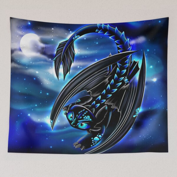Item preview, Night fury blue designed and sold by Icydragon’s artworks.