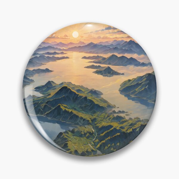 Item preview, Awoke - A Contemporary Ukiyo-e Nature Landscape designed and sold by Kijiermono.