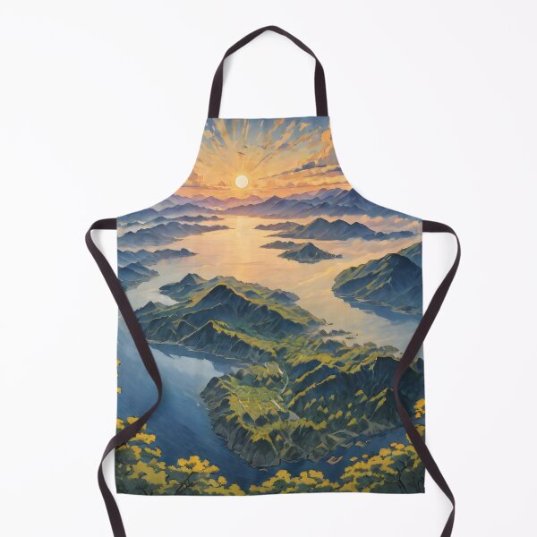 Item preview, Awoke - A Contemporary Ukiyo-e Nature Landscape designed and sold by Kijiermono.