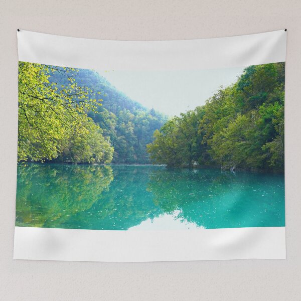 Item preview, River soca, emerald green colour river designed and sold by mary02.