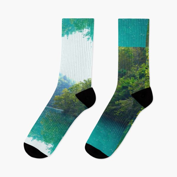 Item preview, River soca, emerald green colour river designed and sold by mary02.