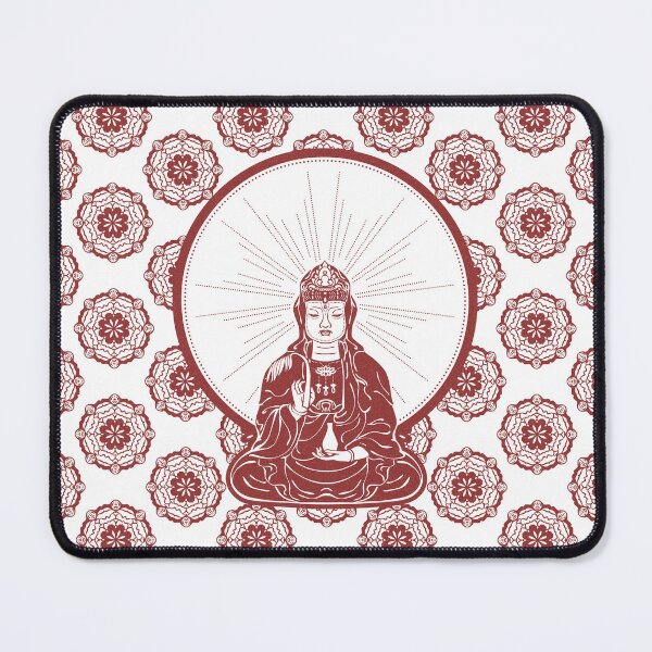 Item preview, Kuan Yin Sattva - Snow + Ruby designed and sold by Irene Estelle.