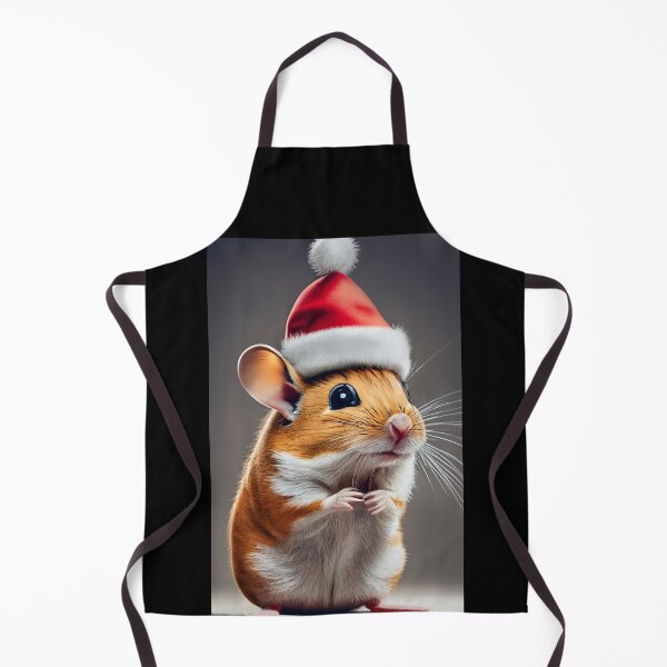 Item preview, Santas Little Gerbil Helper - Santa Gerbil Claus designed and sold by EmeraldeaArt.