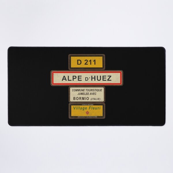 Item preview, Alpe d'Huez Signpost designed and sold by bonk-cycling.