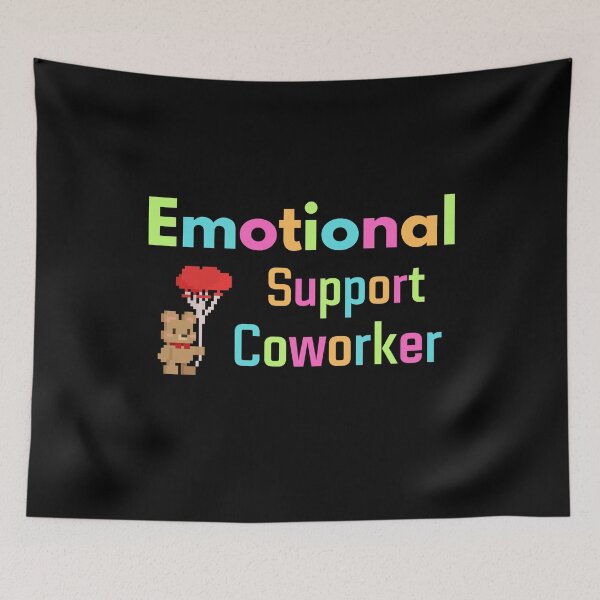 Item preview, Emotional Support Coworker  designed and sold by Ursa&Jo.
