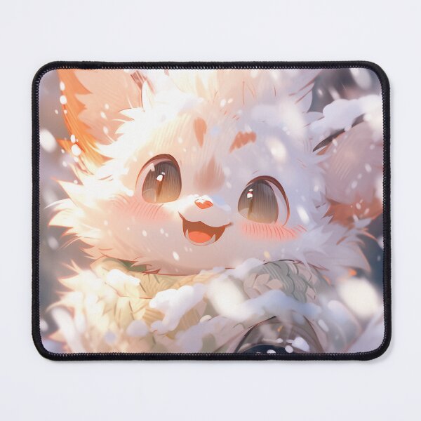 Item preview, Anime Winter White Fox Style designed and sold by ArtsyChaosArt.