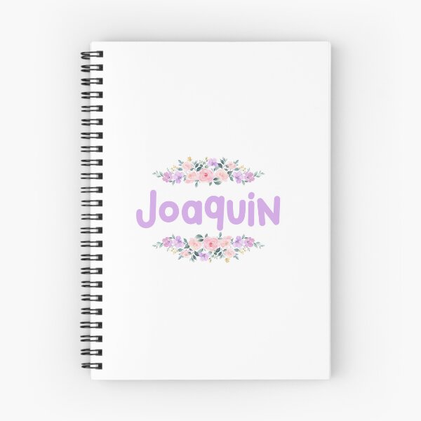 Item preview, Purple Flower Joaquin Name Label designed and sold by NormadWorld.