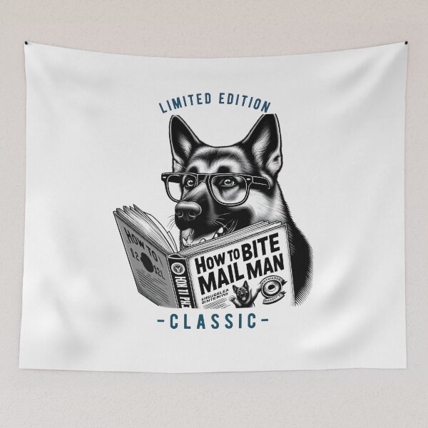 Item preview, How To Bite The Mail Man designed and sold by Focus-Photo-PG.